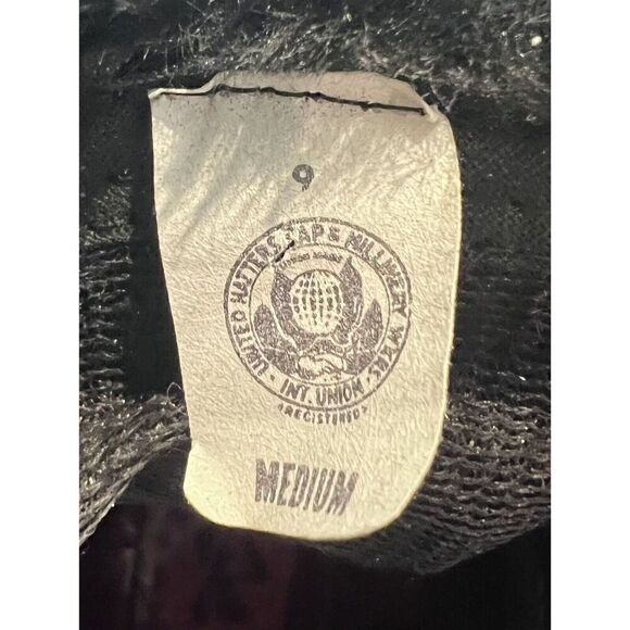 Traveler Country Gentleman Hat Faux Fur Red Feather Mens Medium Union Made Vtg - Picture 6 of 7